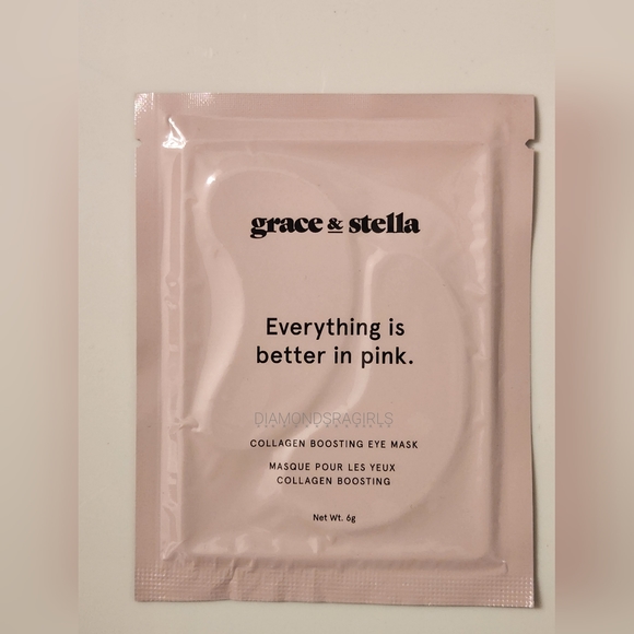🪷5/$25! Five Grace & Stella Eye Masks Everything is Better in Pink NIP - Picture 4 of 15